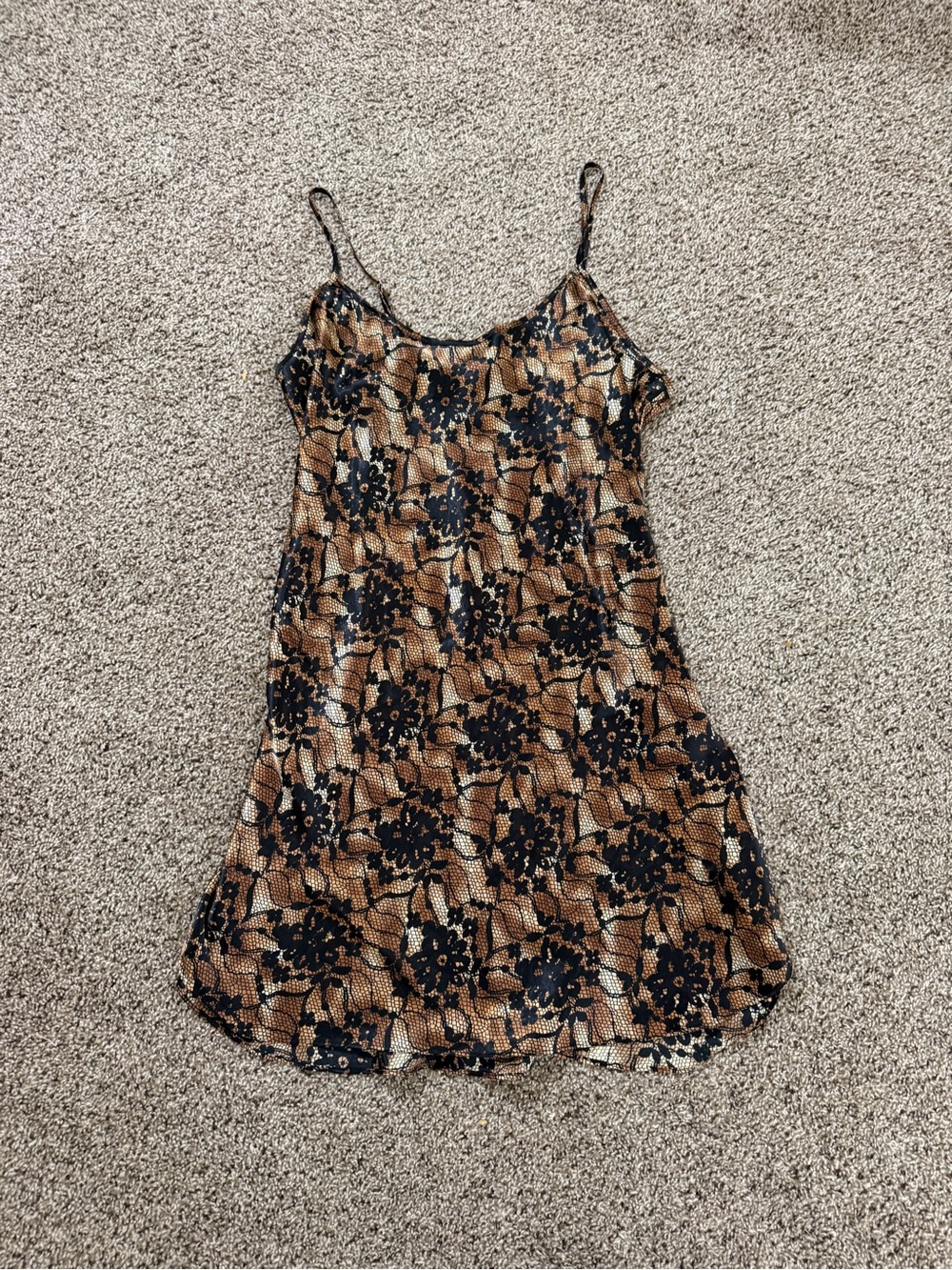 Secret Treasures Silk Mini Dress